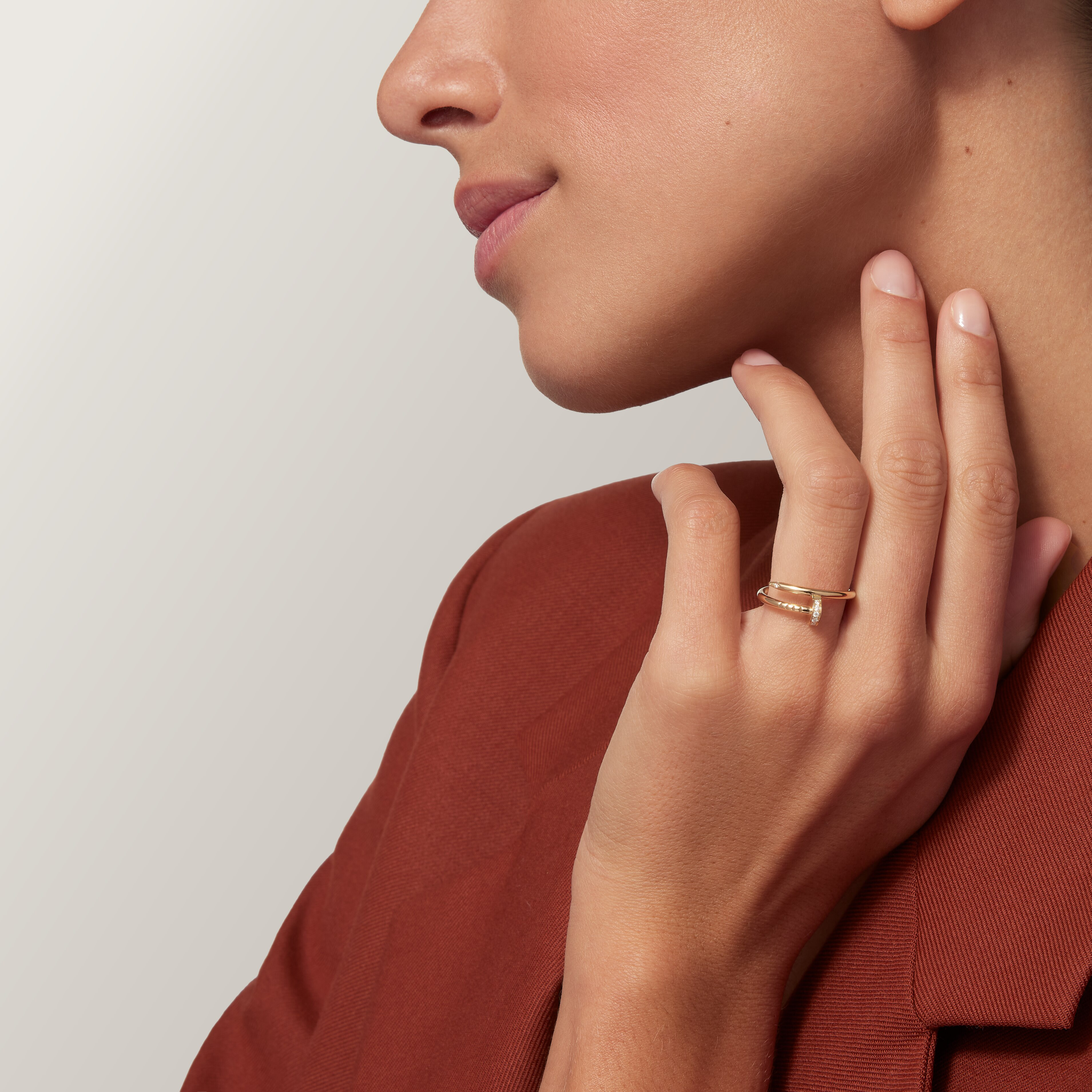 Cartier（カルティエ） Juste un Clou リング CRB4099200 - Juste un Clou ring - White gold - Cartier