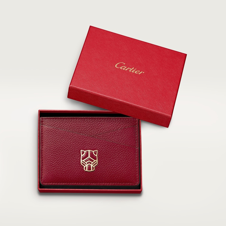 Simple card holder, Panthère Graphique de Cartier Simple card holder, Panthère Graphique de Cartier