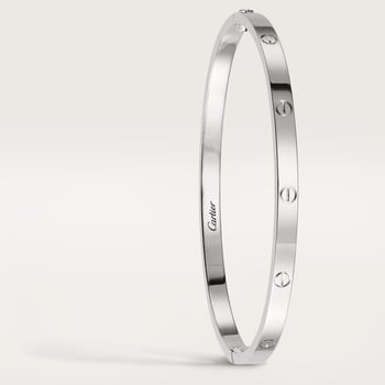 Cartier love hot sale bracelet platinum price