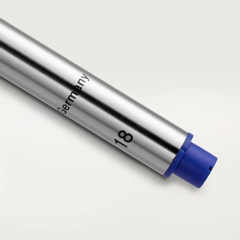 Rollerball pen refill, blue ink Rollerball pen refill, blue ink