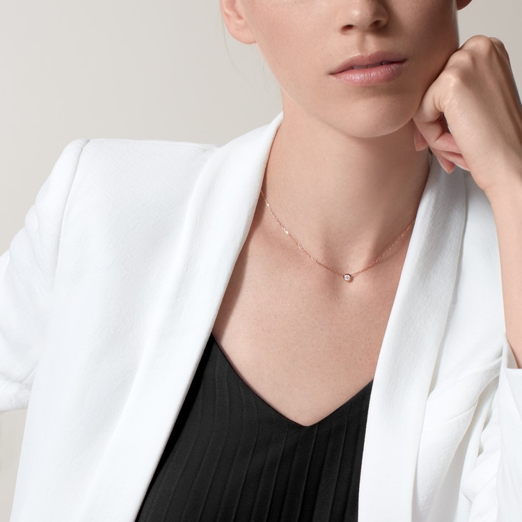 Cartier diamant leger deals necklace