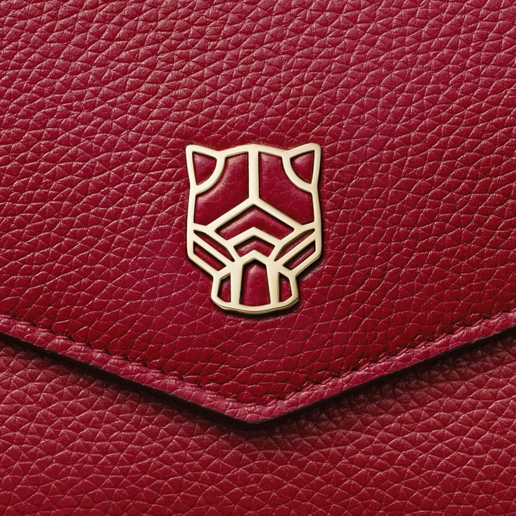 International wallet with flap, Panthère Graphique de Cartier International wallet with flap, Panthère Graphique de Cartier