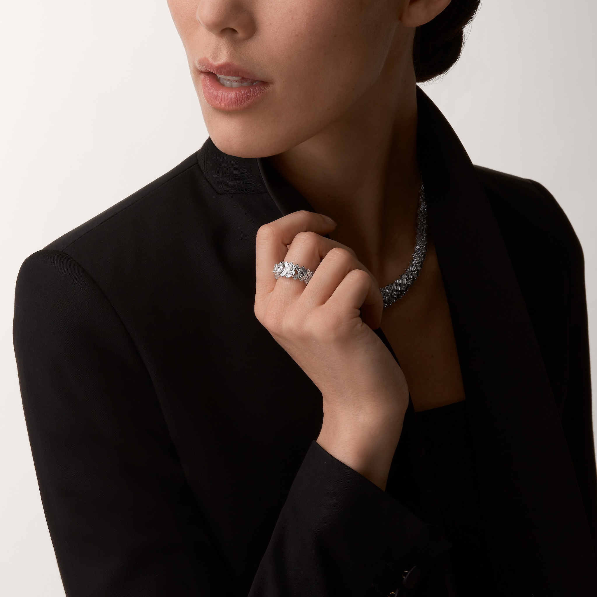 Reflection de Cartier ring, diamonds