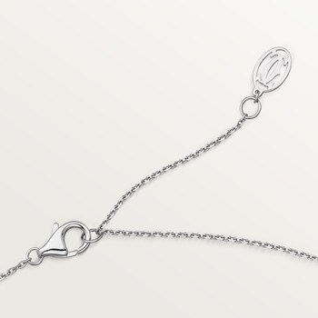 Cartier silver necklace deals