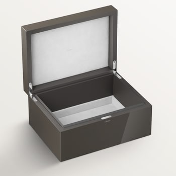 Santos de Cartier three watch and cufflink box Santos de Cartier three watch and cufflink box