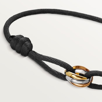 Cartier trinity bracelet cord discount colors