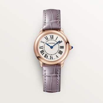 Cartier round face ladies watch discount
