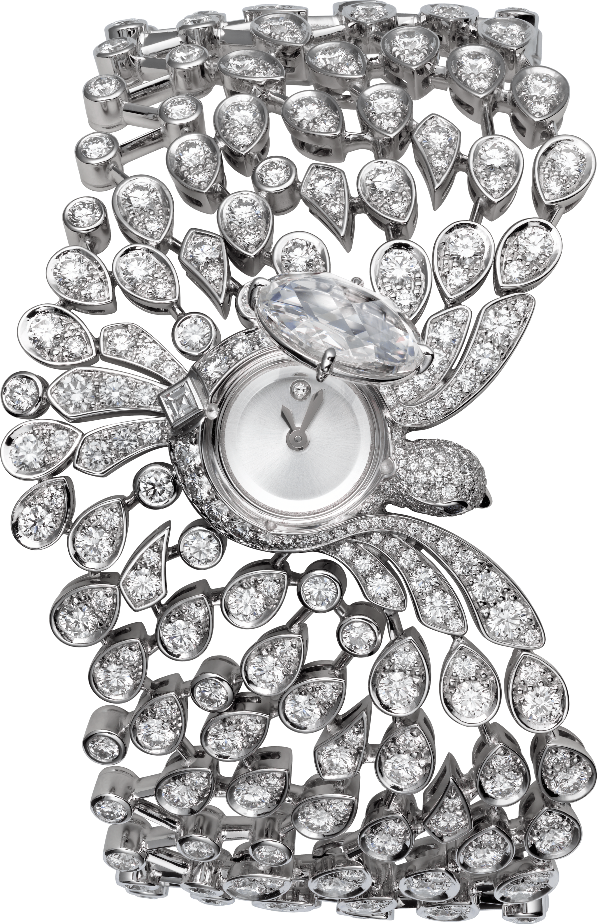 ساعة من مجموعة المجوهرات الفاخرة