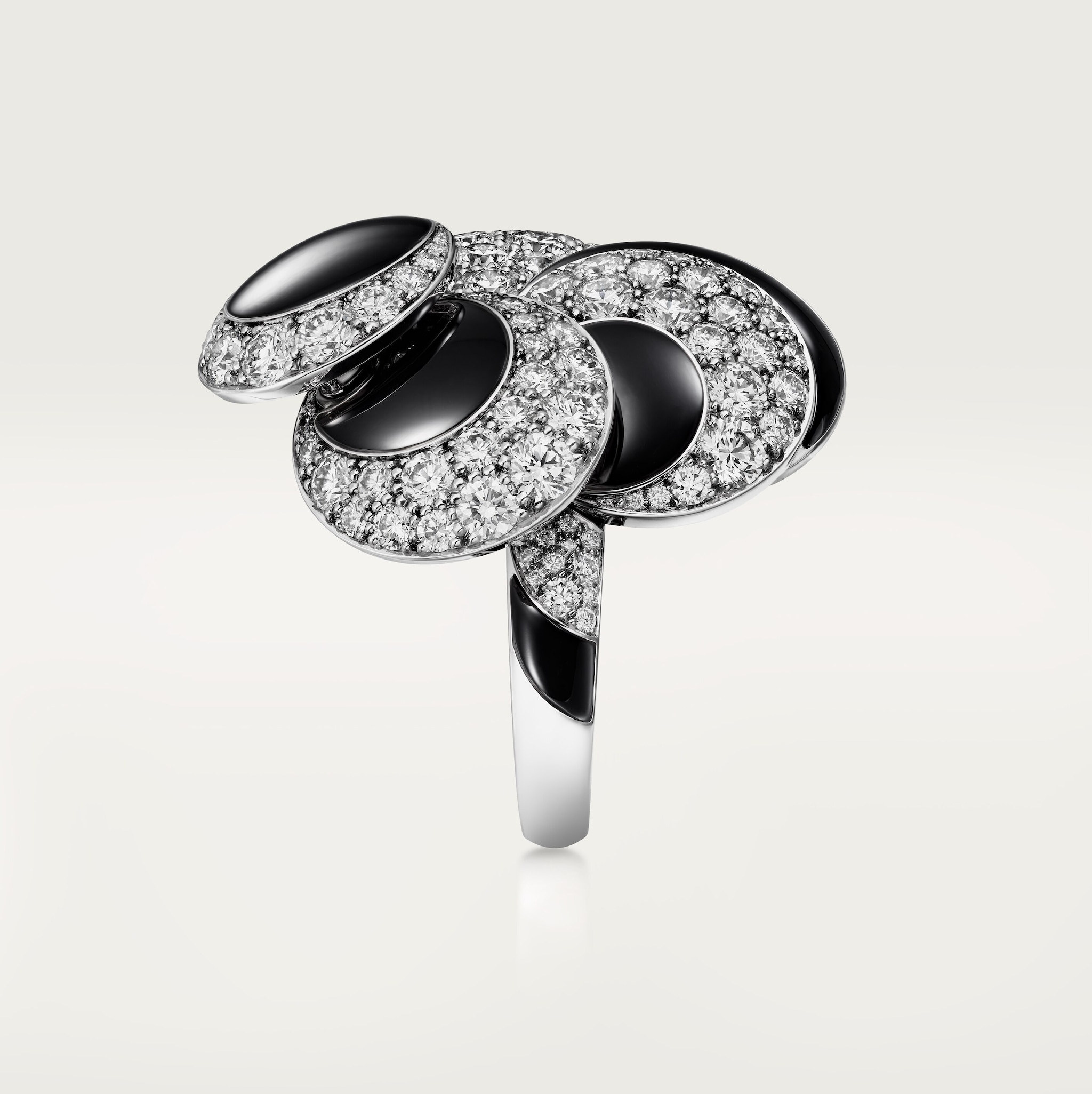 Cartier Libre Polymorph ring, onyx, transformable, image 9