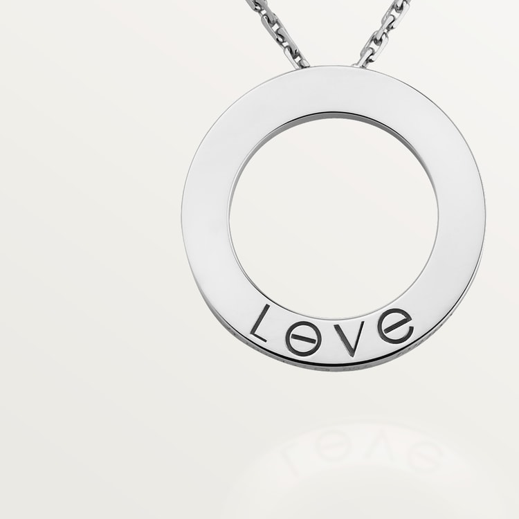 CRB7014300 LOVE necklace White gold Cartier