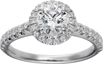 Cartier Destinée solitaire, brilliant-cut diamond, paved  Cartier Destinée solitaire, brilliant-cut diamond, paved