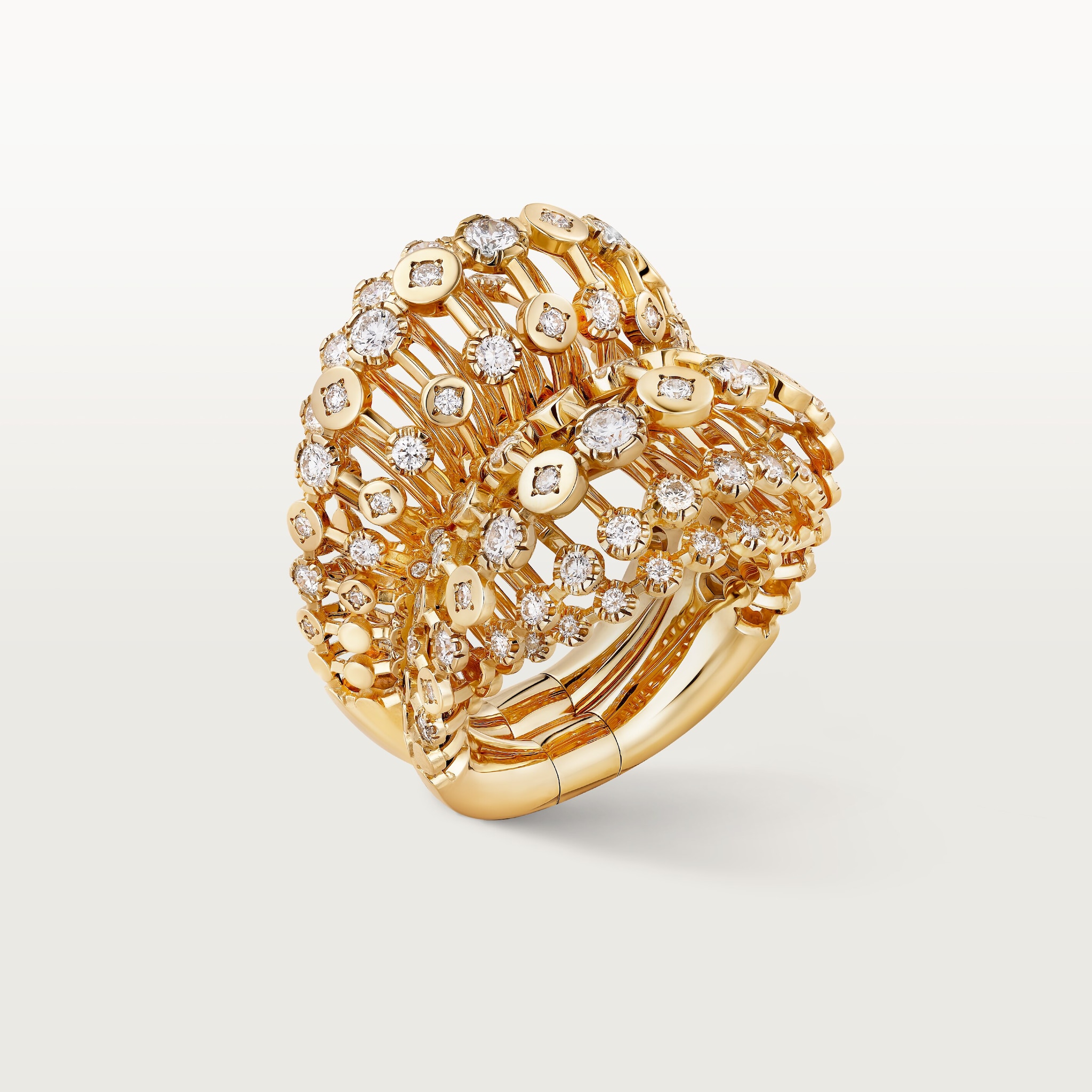 Cartier Libre Polymorph ring, transformable, diamonds, image 12