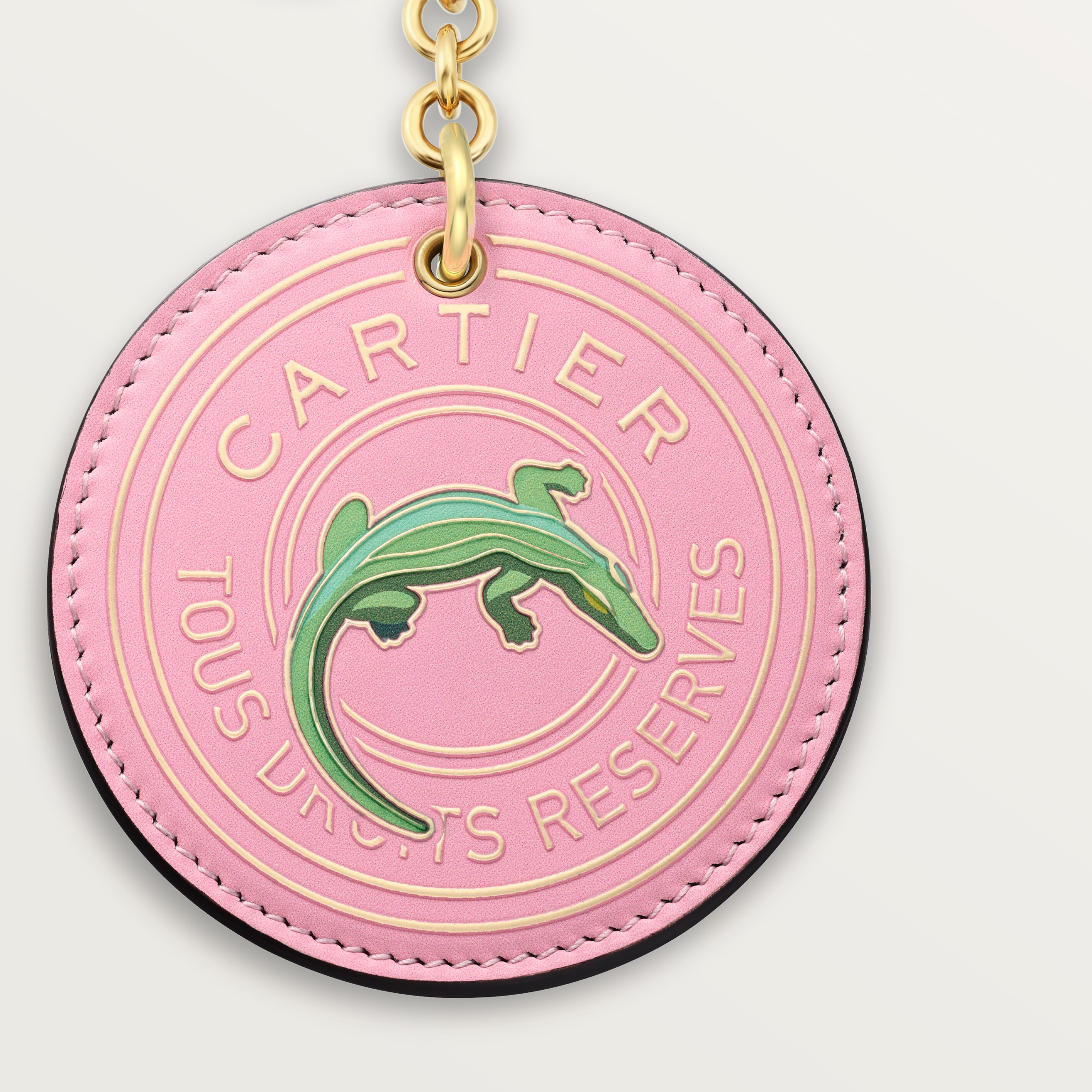 까르띠에 캐릭터 메달리온 키링