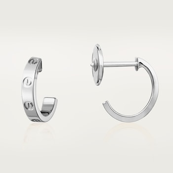 #LOVE# hoop earrings, small model #LOVE# hoop earrings, small model