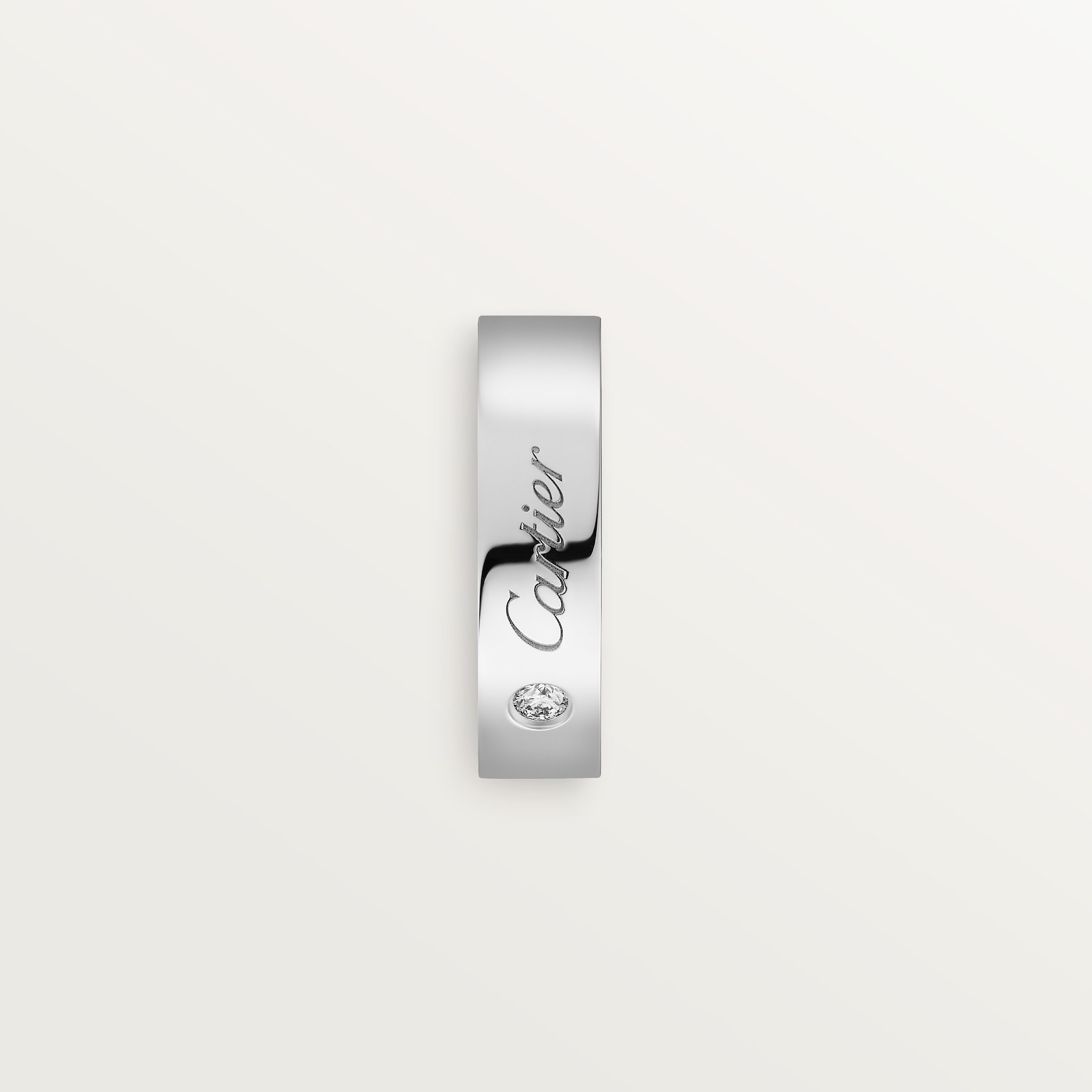 C de Cartier婚戒，寬5毫米，1顆鑽石，圖片4