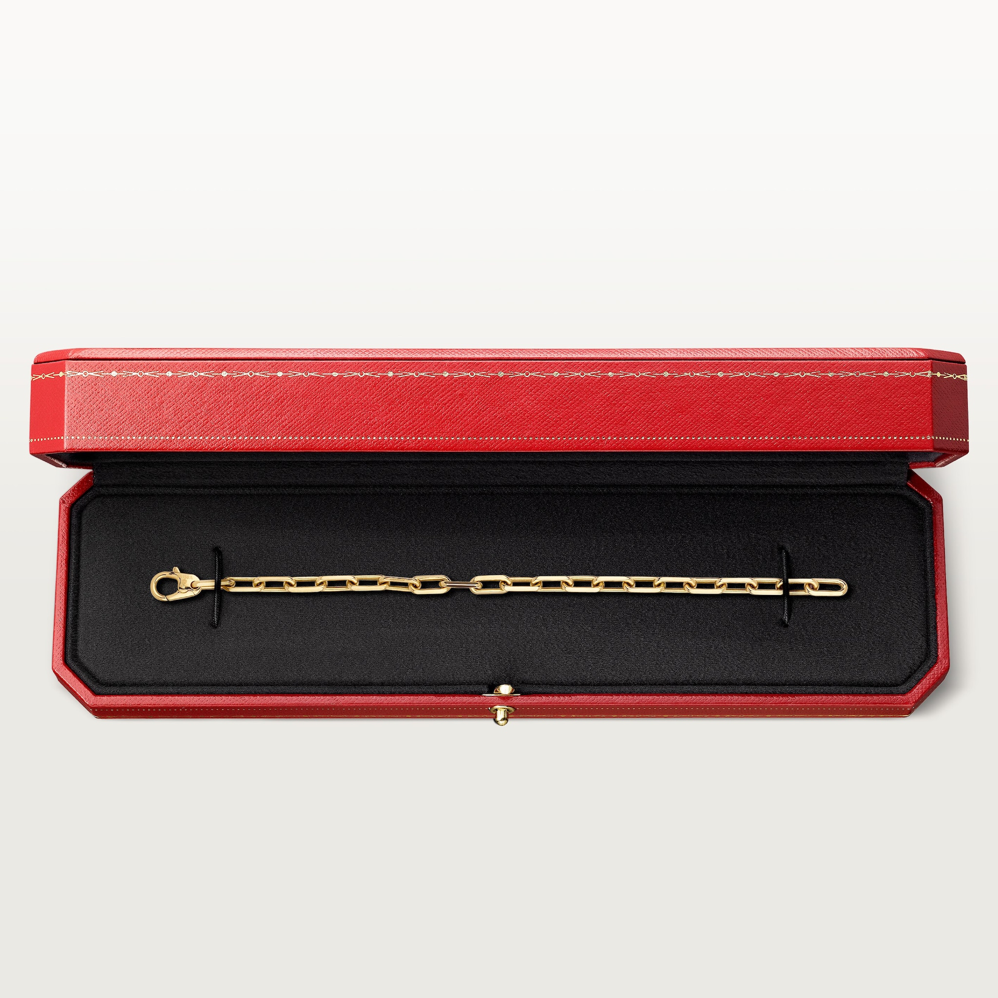 Bracelet Santos de Cartier, cha&icirc;ne, moyen mod&egrave;le, image 7