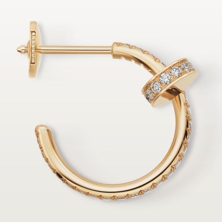 Cartier juste un clou hoop earrings sale