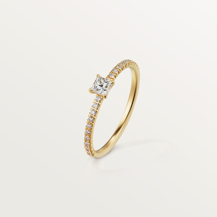 CRB4232900 Etincelle de Cartier ring Yellow gold diamonds