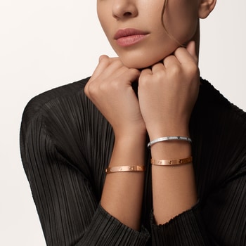 #LOVE# bracelet, classic model, brushed  #LOVE# bracelet, classic model, brushed