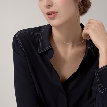 Cartier gold chain sales necklace