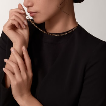 Santos de Cartier necklace, chain, small model Santos de Cartier necklace, chain, small model