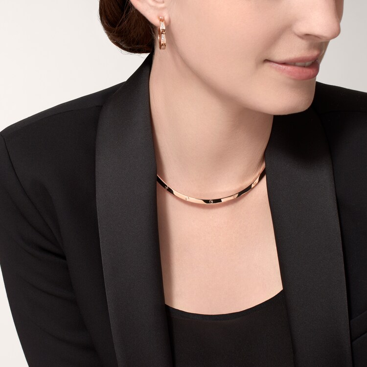 LOVE torque necklace