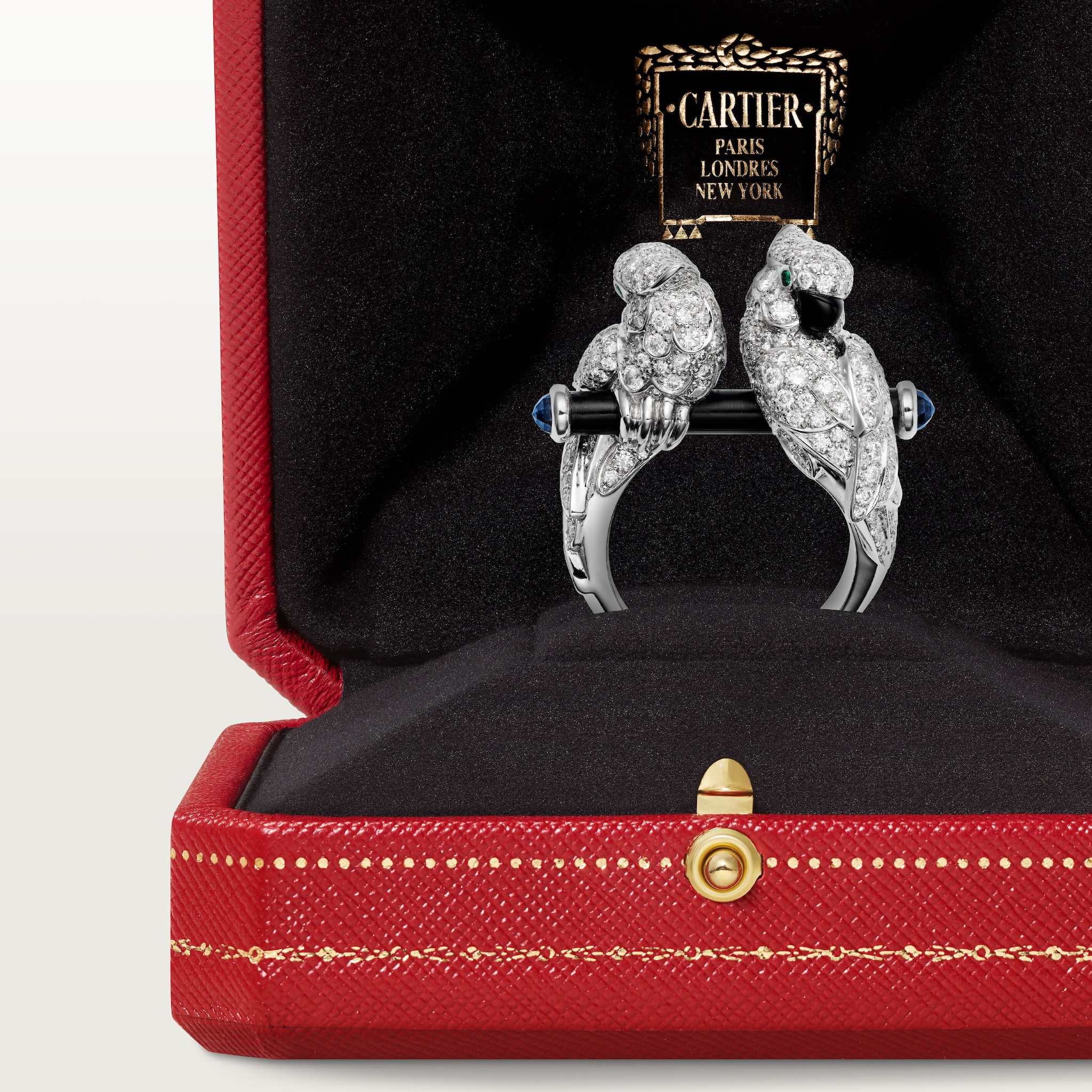 Faune et Flore de Cartier ring, paved, image 7