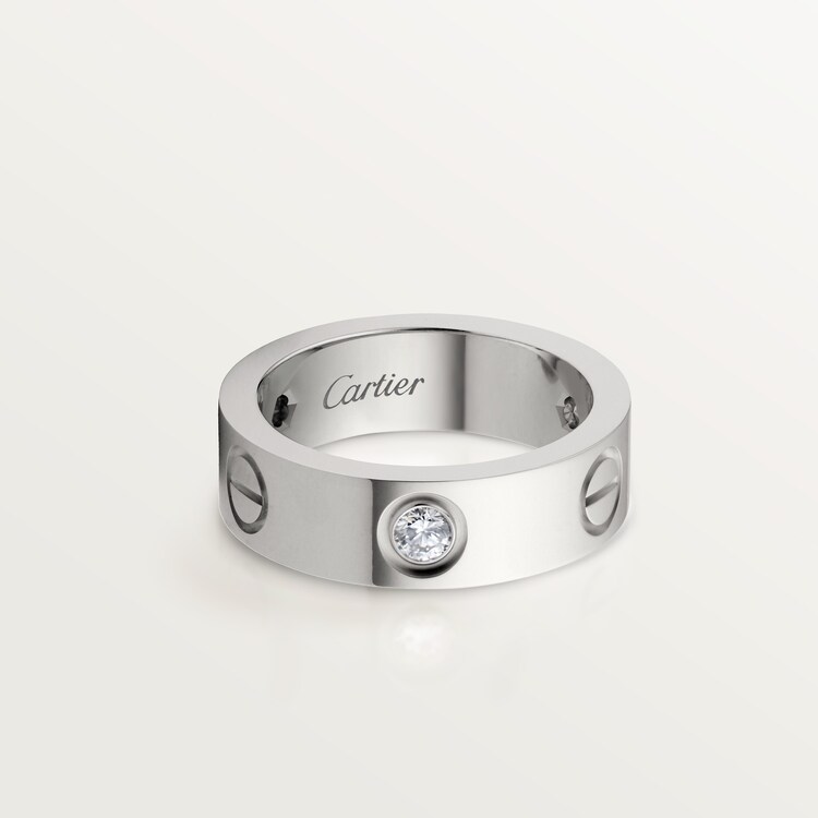 Cartier white discount ring