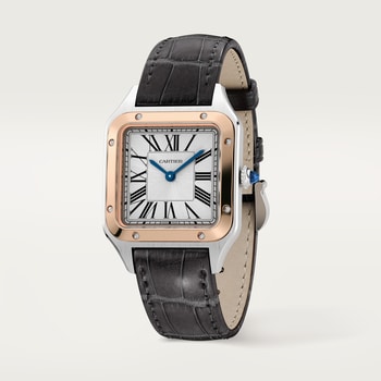 Cartier with leather shop strap