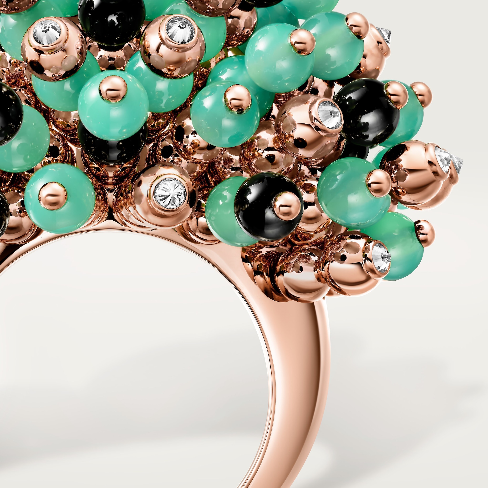 Cartier Libre Tuttitutti ring, chrysoprase