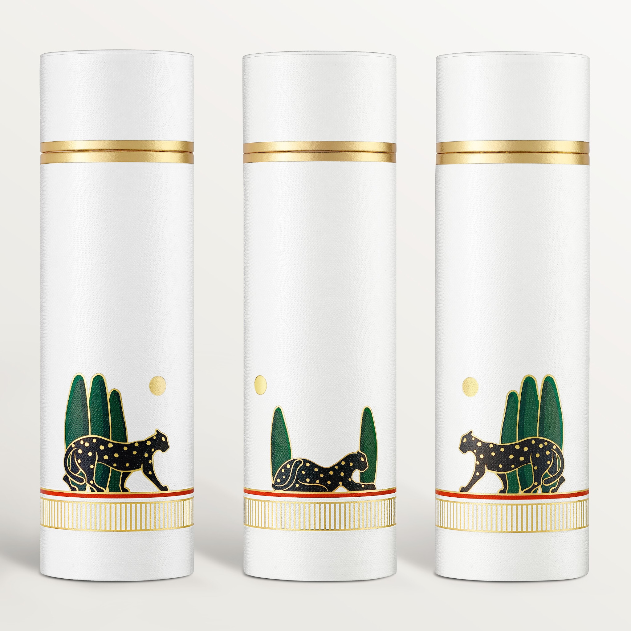 Panth&egrave;re de Cartier set of 3 matchboxes, large model