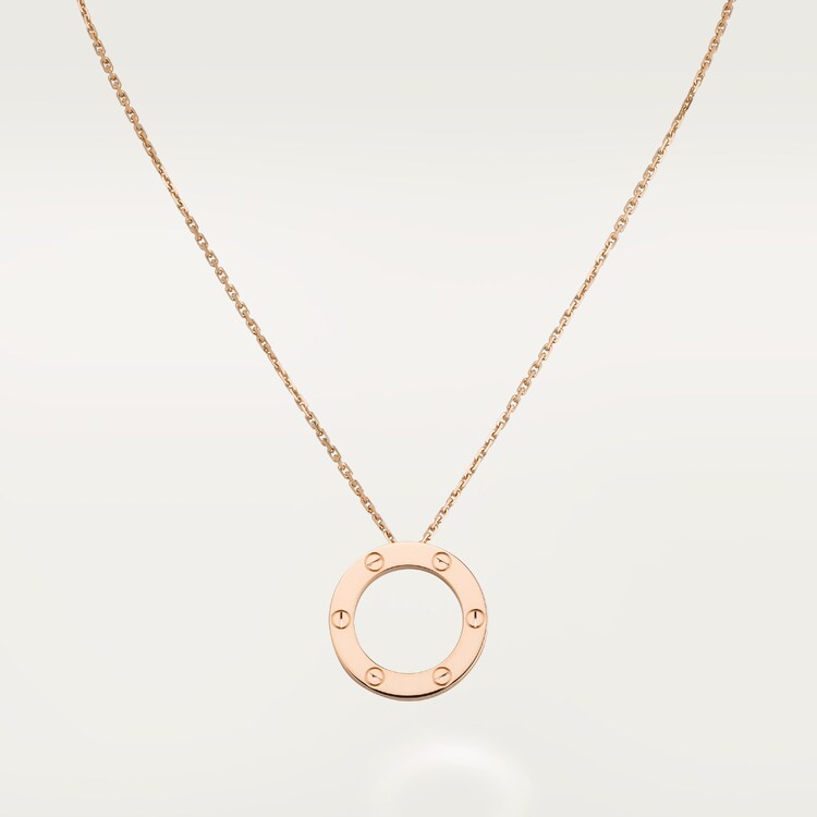 CRB7014400 LOVE necklace Rose gold Cartier