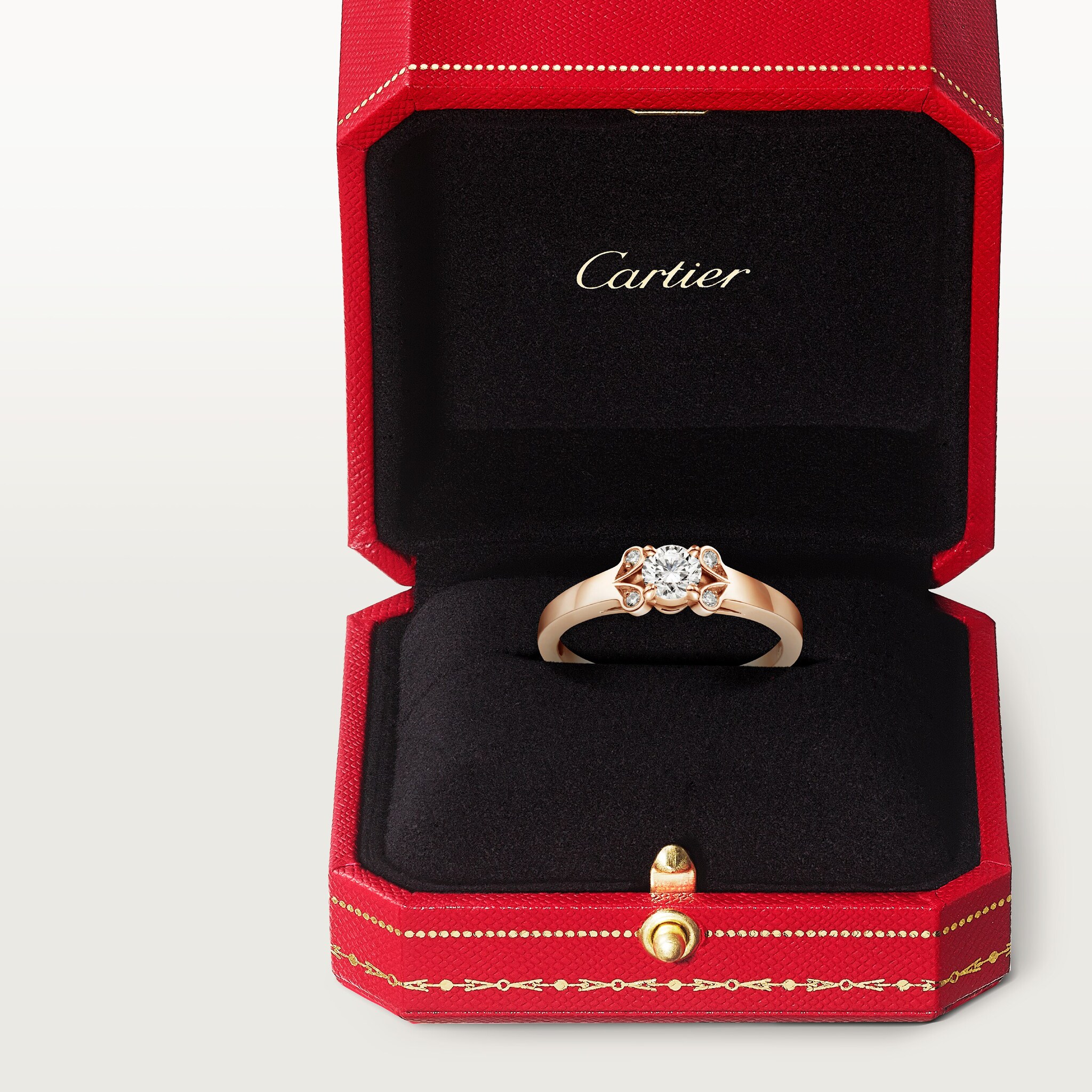 Ballerine tektaş, yuvarlak kesim pırlanta, resim 5