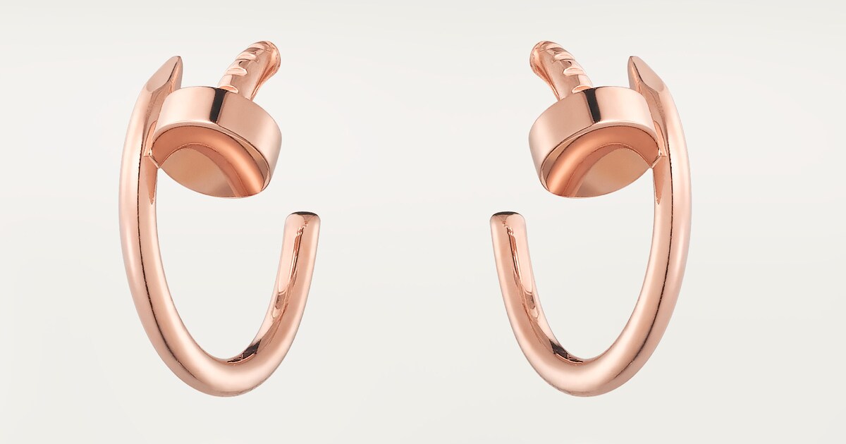 洗練ジュエリー【Cartier】Juste un Clou hoop earrings WG SM 洗練ジュエリー【Cartier】Juste un Clou hoop earrings WG SM