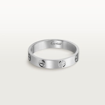 CRB4085100 LOVE wedding band White gold Cartier