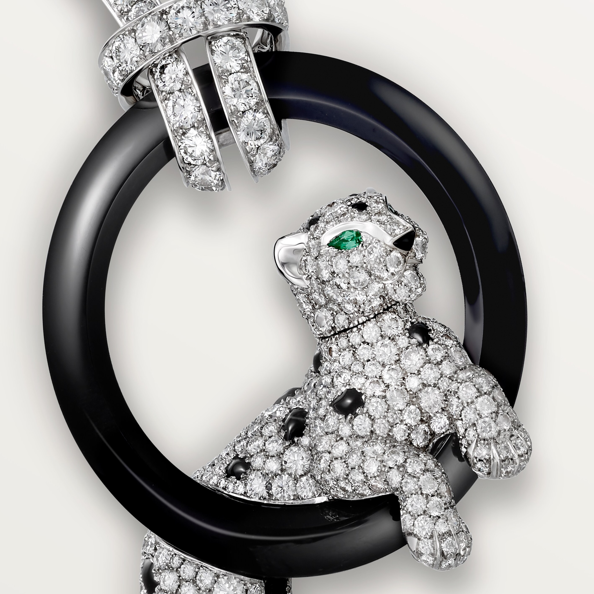 Panth&egrave;re de Cartier necklace, paved