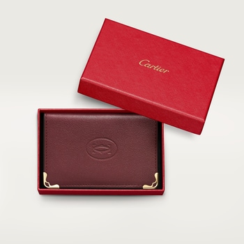 4 credit card holder, Must de Cartier 4 credit card holder, Must de Cartier