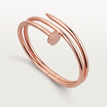 Juste un Clou bracelet, double, diamonds Juste un Clou bracelet, double, diamonds