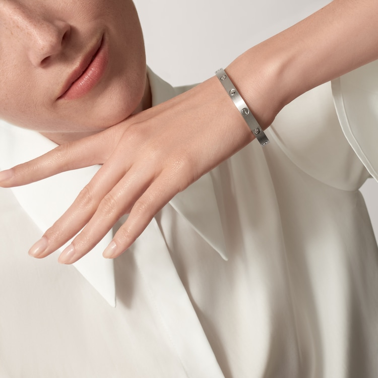 LOVE Bracelet Brushed Finish