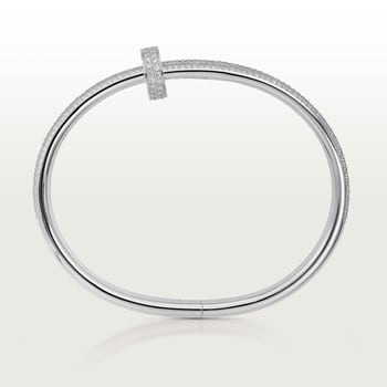 Juste un Clou bracelet, double, half-paved Juste un Clou bracelet, double, half-paved