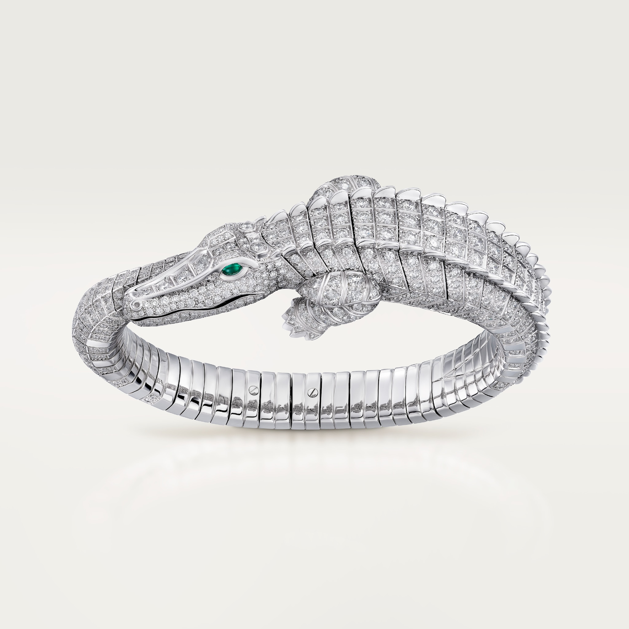 Faune et Flore de Cartier bracelet, paved, image 6