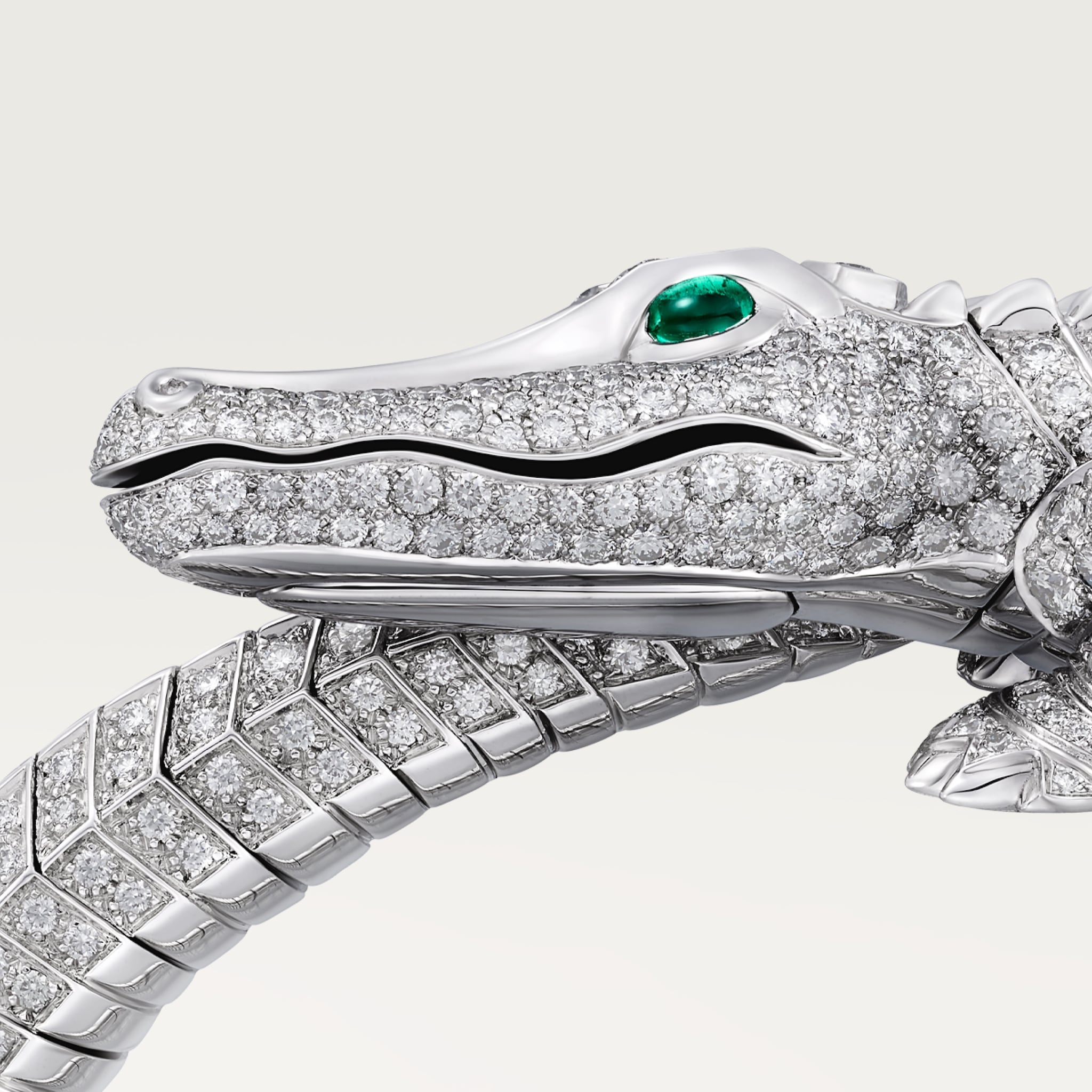 Faune et Flore de Cartier bracelet, paved