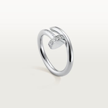 Juste un Clou ring, classic model, diamonds Juste un Clou ring, classic model, diamonds