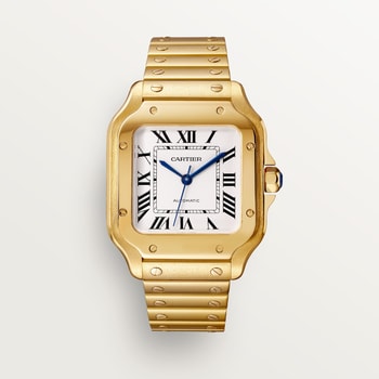Cartier watch mens santos 2025