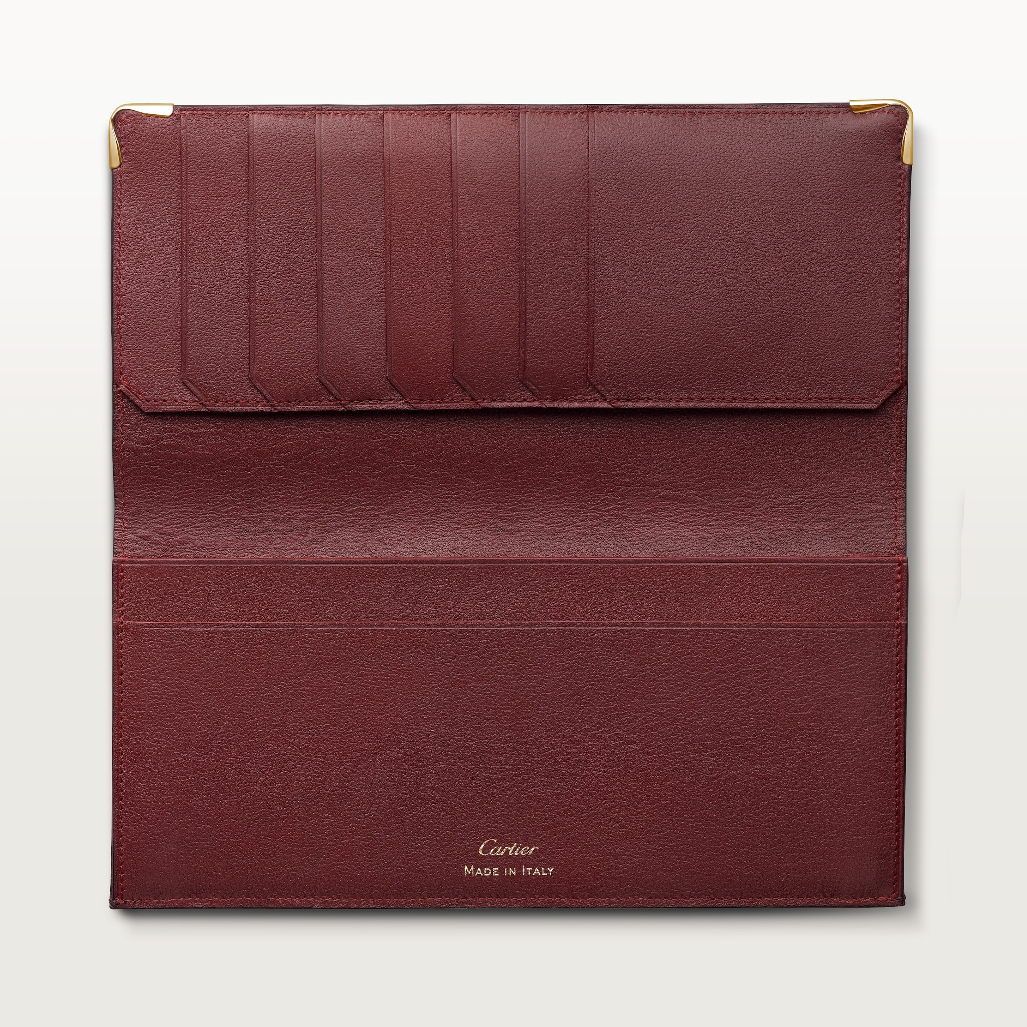 CRL3001356 - 6-Credit Card Wallet, Must de Cartier - Burgundy