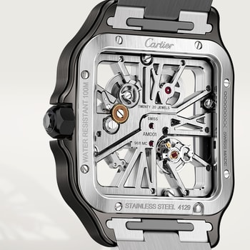 Santos de Cartier skeleton watch Santos de Cartier skeleton watch