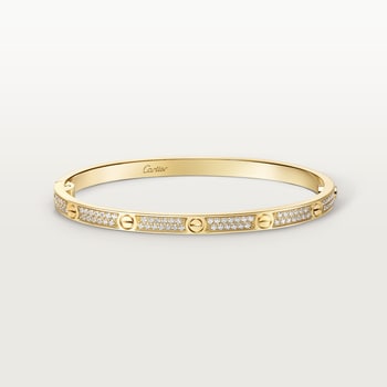 #LOVE# bracelet, small model, paved #LOVE# bracelet, small model, paved