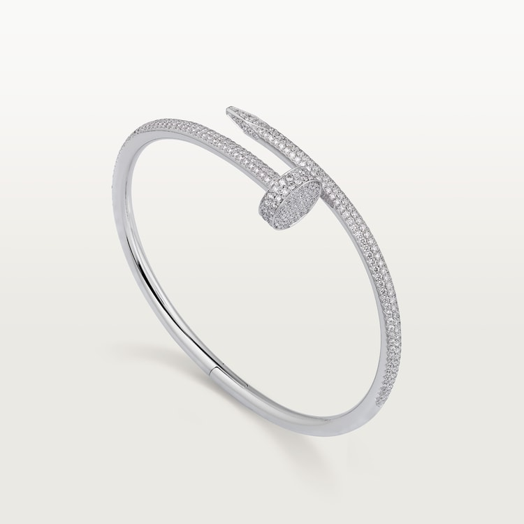 Cartier juste un clou bracelet with diamonds hotsell