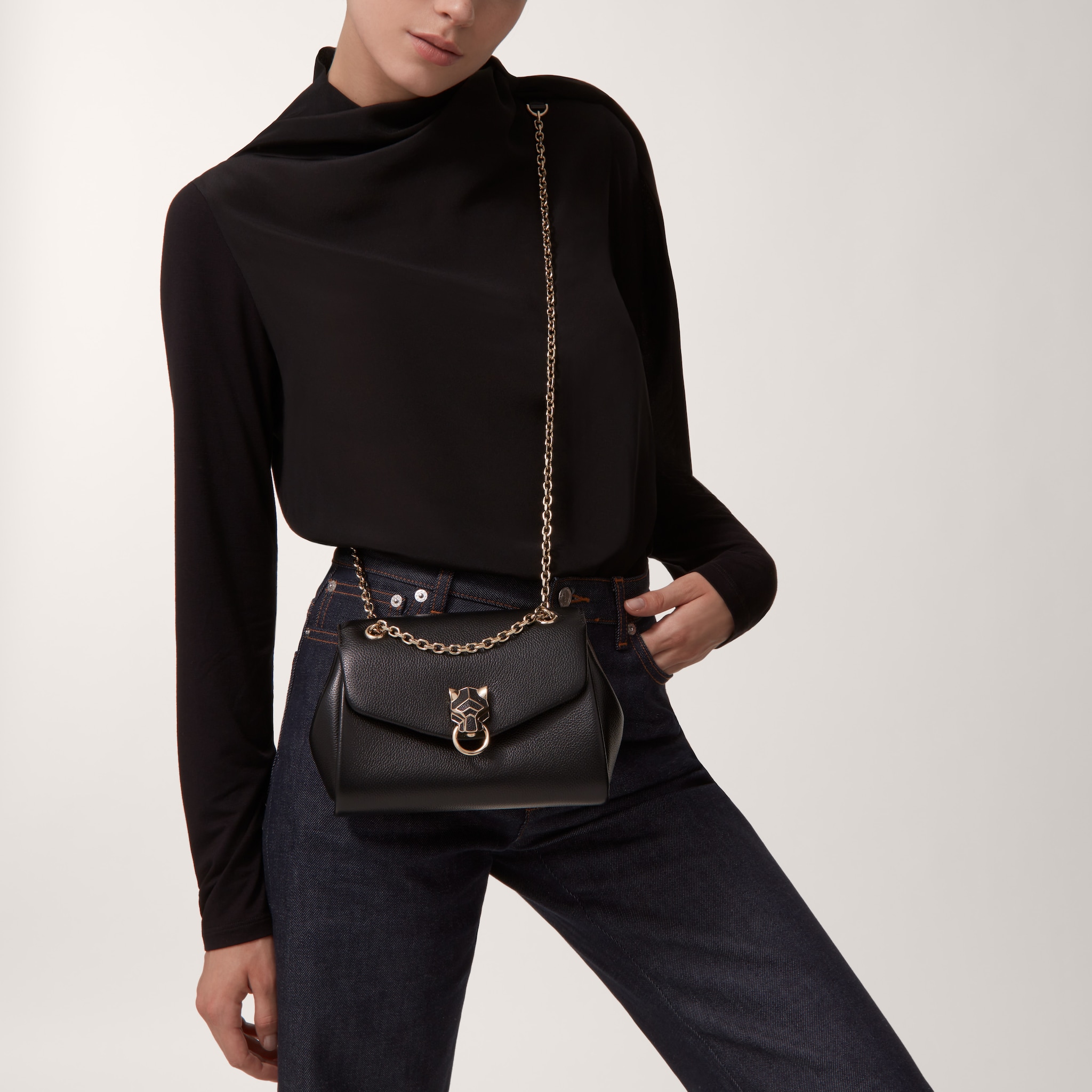 Mini bag, Panth&egrave;re Graphique