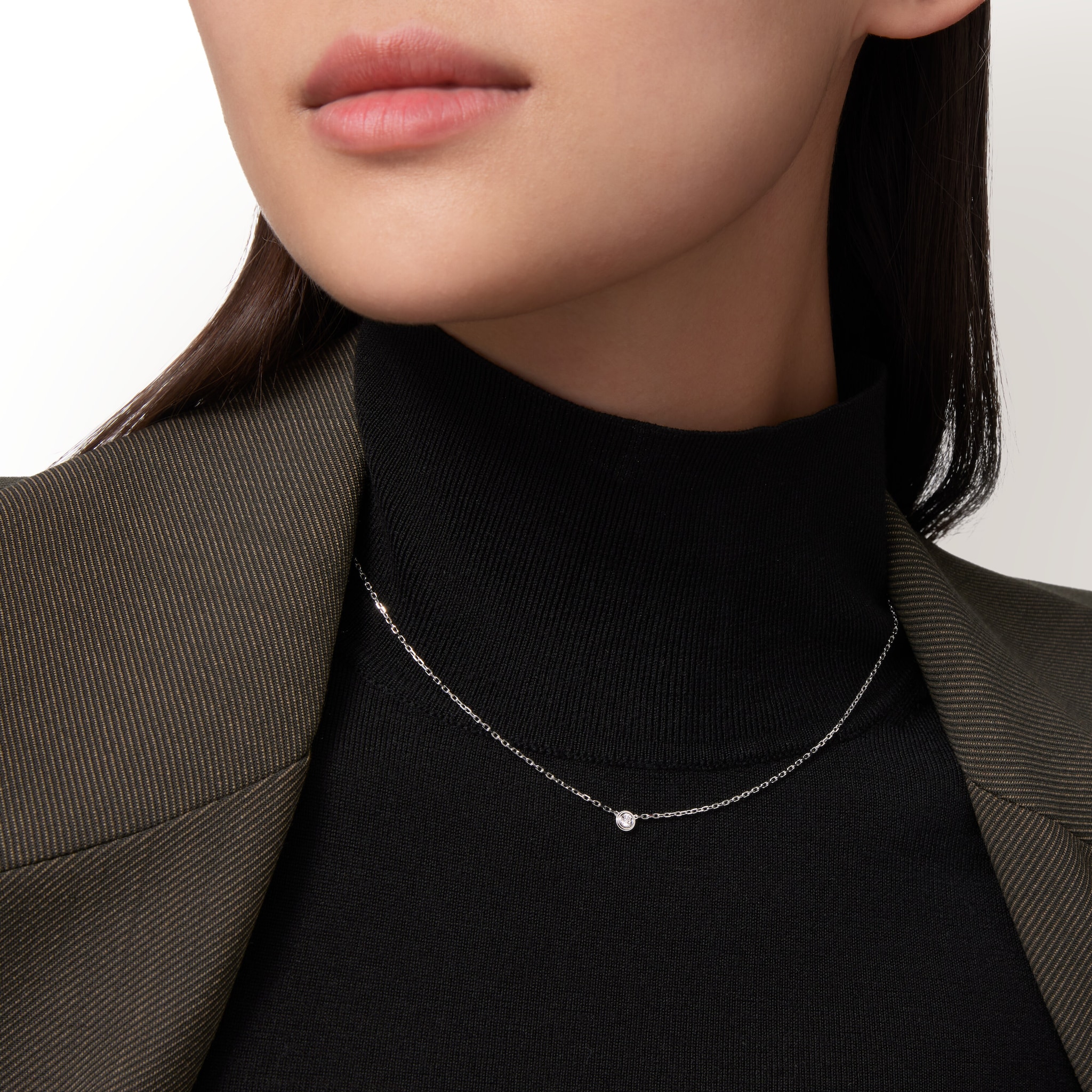 Cartier d'Amour pendant, diamond, small model